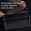 LEPEVNEY Acrylic Clear Display Case 25 x 20 x 20cm