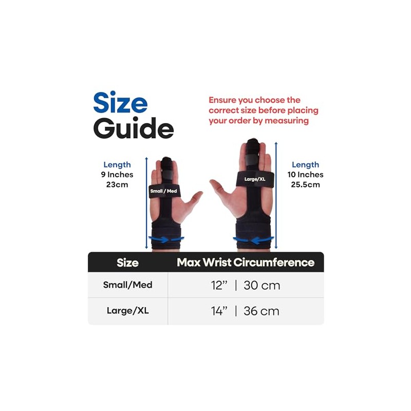 Trigger Finger Splint Finger Brace – Comfortable Finger Splints for