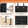 Over the Door Organizer for Toy Guns, Storage Hanger with