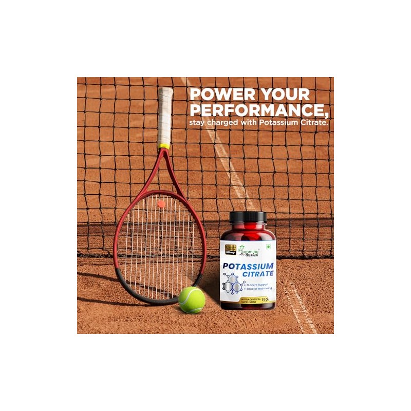 Humming Herbs Citrato de Potasio 800 mg – 150 Cápsulas