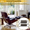 remolean 2 Pack 2-7/8 Inch Recliner Mechanism Tension Spring Replacement,