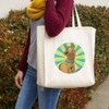 GRAPHICS & MORE Scooby-Doo Character Grocery Travel Reusable Tote Bag,