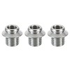 PATIKIL 3pcs Screw Reducing Nuts M8 Male to M6 Female