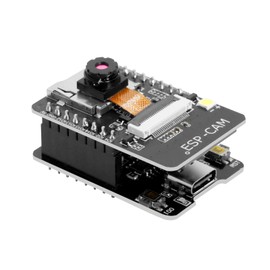 QIQIAZI For ESP-CAM Module, for ESP-32 USB-C ESP-CAM Development Board, for ESP32-CAM-MB ESP-32 8M DC 5V Dual-Core WiFi Bluetooth with Camera OV2640, Compatible with Arduino