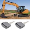 Briny River 5pcs Excavator Ignition Key Replacement Part CNH1 Compatible