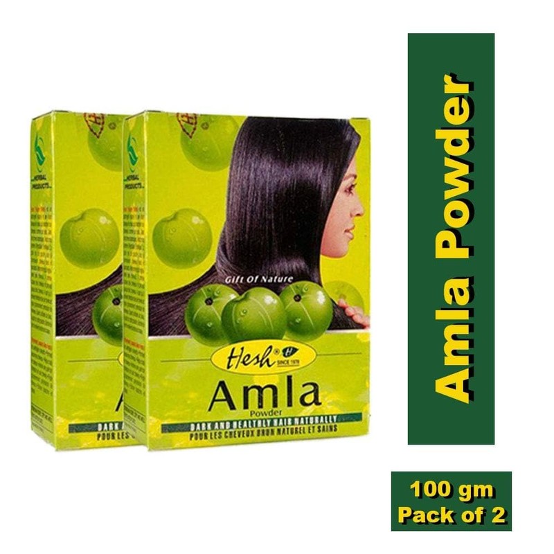 Hesh Pharma Amla Hair Powder 3.5oz., 100g (Pack of 2)
