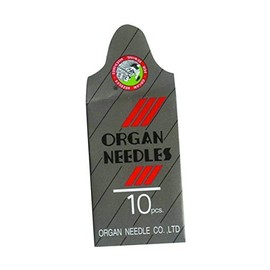 Ball Point Sewing Machine Needles Home-use By Organ Needles (10 Needles/pack), Select Size (Size 75 / 11 Ball Point)