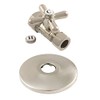 Kingston Brass CC44458XK 5/8-Inch OD X 1/2-Inch OD Comp Quarter-Turn