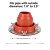 Tent Stove Jack Kit: Flexible Silicone Pipe Boot, High Temp