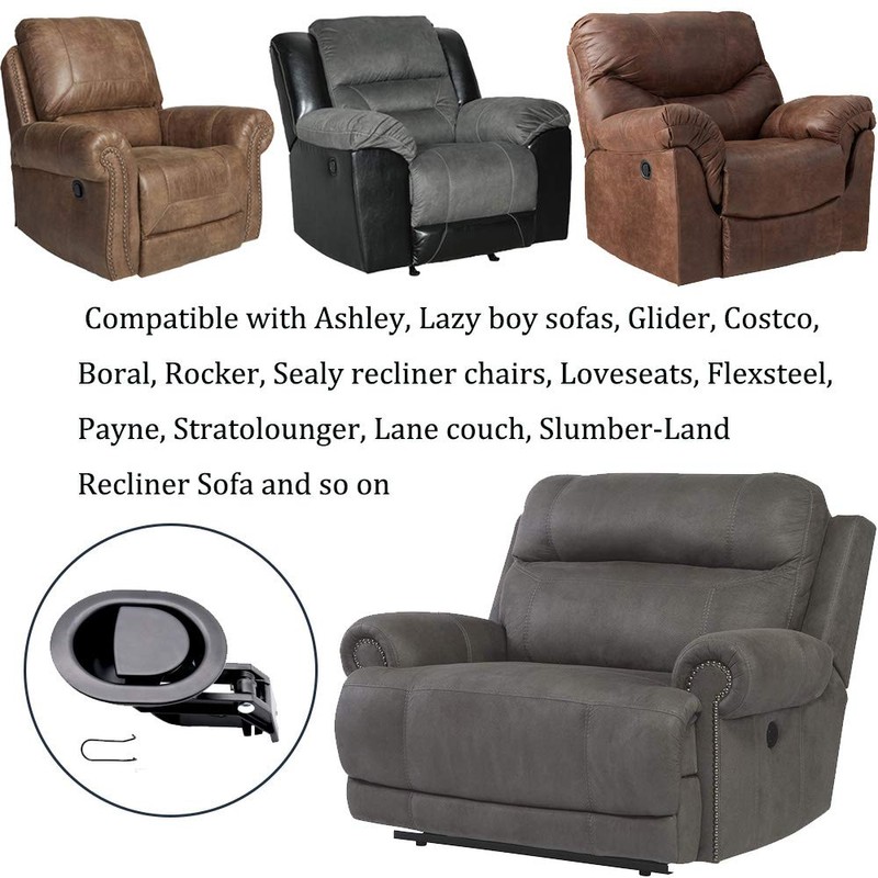 ttmagic Universal Heavy-Duty Metal Sofa Chair Recliner Release Pull Handle