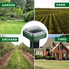 8 Pack Mole Repellent Solar Powered, Gopher Repellent Ultrasonic Groundhog