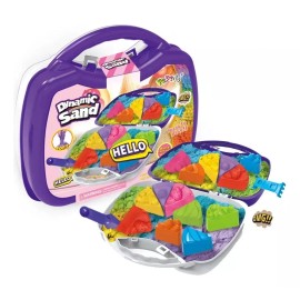 Arena Magic Sand Kinetica Rebanadas De Pastel Pay C/maletin