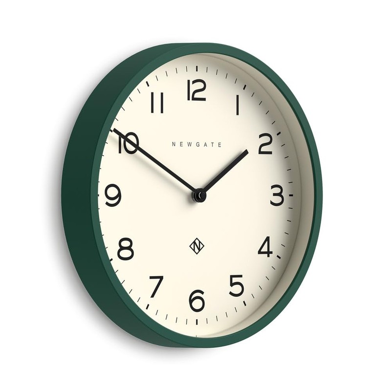 NEWGATE® Number Four Echo Wanduhr | Moderne runde Uhr |
