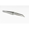 Tweezers Bent Tip Cross Locking 45 Degree Curve Cross Lock