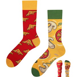 TODO Funny Socks with Design for Men and Women – Fun Cool Socks – Colourful, Multicoloured, Crazy, 43-46