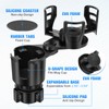 Car Cup Holder Expander, Universal 2 in 1 Large Cupholder
