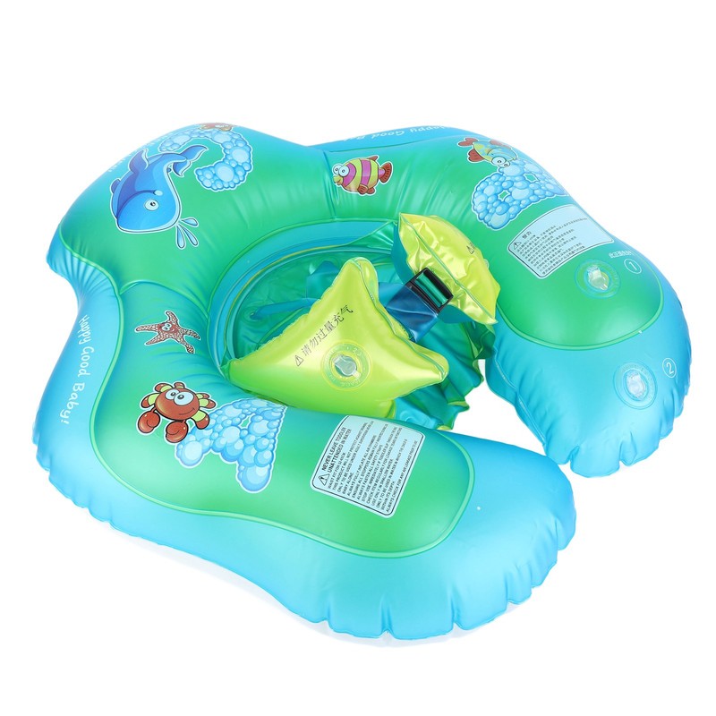 Baby Swimming Ring PVC Cartoon Inflatable Swim Float Children Anti