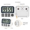 XREXS Digital Kitchen Timer, Magnetic Countdown Up Cooking Timer Clock