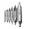 Unbranded 6Pcs HSS Center Drill Bits Set Combined Countersinks Kit