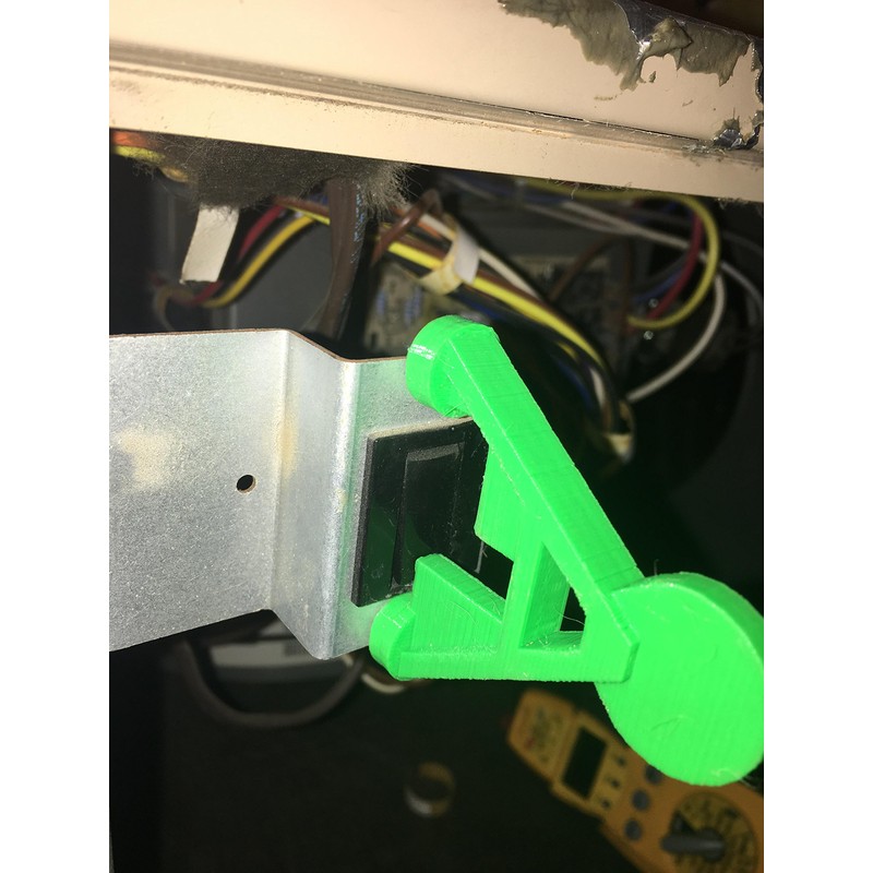 Alligator Furnace Door Switch Tool