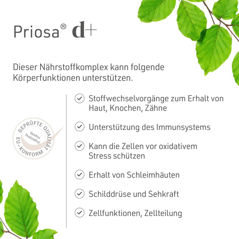 SANOPOLY Priosa® d+ 30 Capsules 3-Month Pack I Maintain Bones