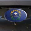 GRAPHICS & MORE Rustic Distressed Nevada State Flag Oval Tow
