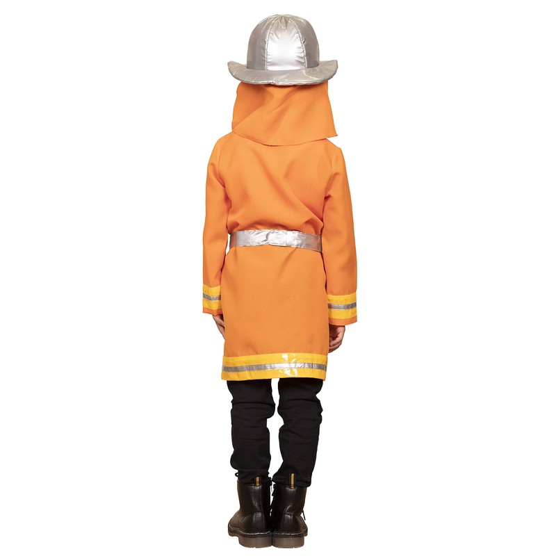 Children’s Career Costume, Firefighter Costume, Unisex, Boys Size 6 (120