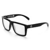 Heat Wave Visual XL Vise Z87 Black Sunglasses in Clear