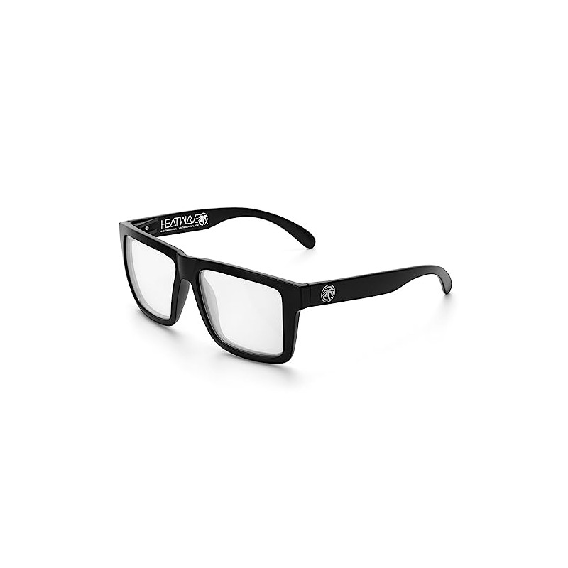 Heat Wave Visual XL Vise Z87 Black Sunglasses in Clear