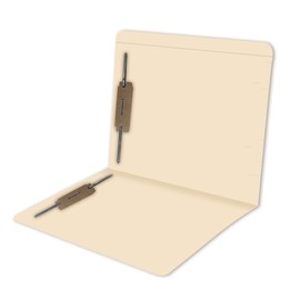 Top Tab Manila File Folders, Doctor Stuff, Reinforced Folder with Tab on Top, Full Cut, Two 2" Bonded Fastener on Inside Front and Back, 14 pt Manila Stock, Single Unit