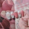 Shy Pink Cheek Nail Tips - Almond / 부끄부끄 핑크