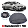 JJMY For Toyata Corolla 2014-2019 Black Middle Console Lid Arm