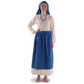 HEMAD Medieval Apron Cotton Model: Repanse, Royal Blue