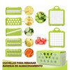 15PCS Multifunctional Food Chopper Vegetable Dicer Cutter for Home Kitchen