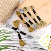 6 Skeins Embroidery Threads, Metallic Embroidery Floss Friendship Bracelet Cross
