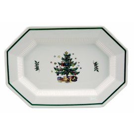 Nikko Christmastime Oval Platter, 13-Inch