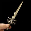 OEAYA Letter Opener,Goat Sword Mail Envelope Opener,Zinc Alloy Letter Openers