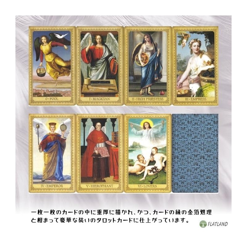 Influence of the Angels Tarot Tarot Divination with Japanese Manual