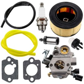 TOPREPAIR Carburetor for Stihl MS311 MS391 MS 311 MS 391 Gas Powered Chainsaw WTE-9A WTE-16B 1140-120-0601 1140-120-0603