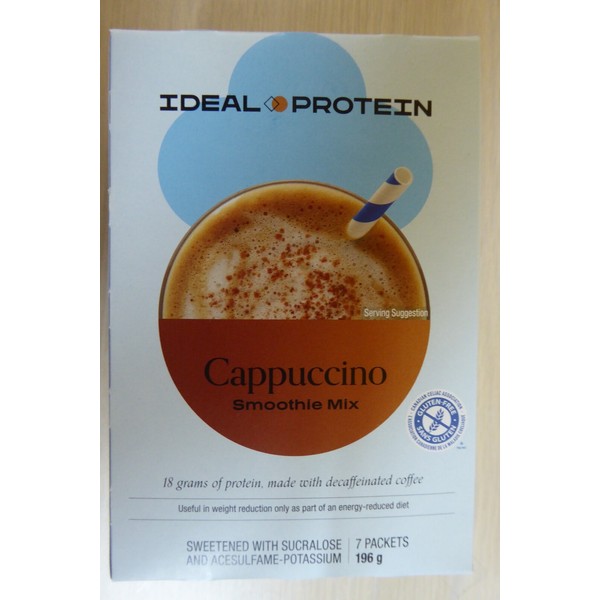Ideal Protein CAPPUCCINO SMOOTHIE MIX ( 2 BOXES OF 7)(B/B