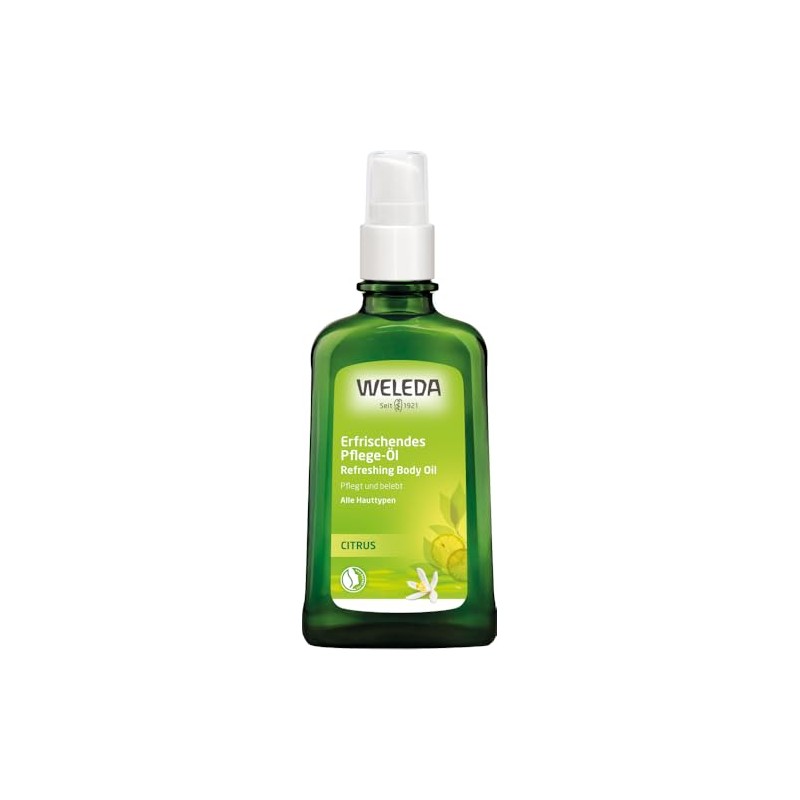 Weleda Refreshing Body & Beauty Oil, 3.4-Fluid Ounce