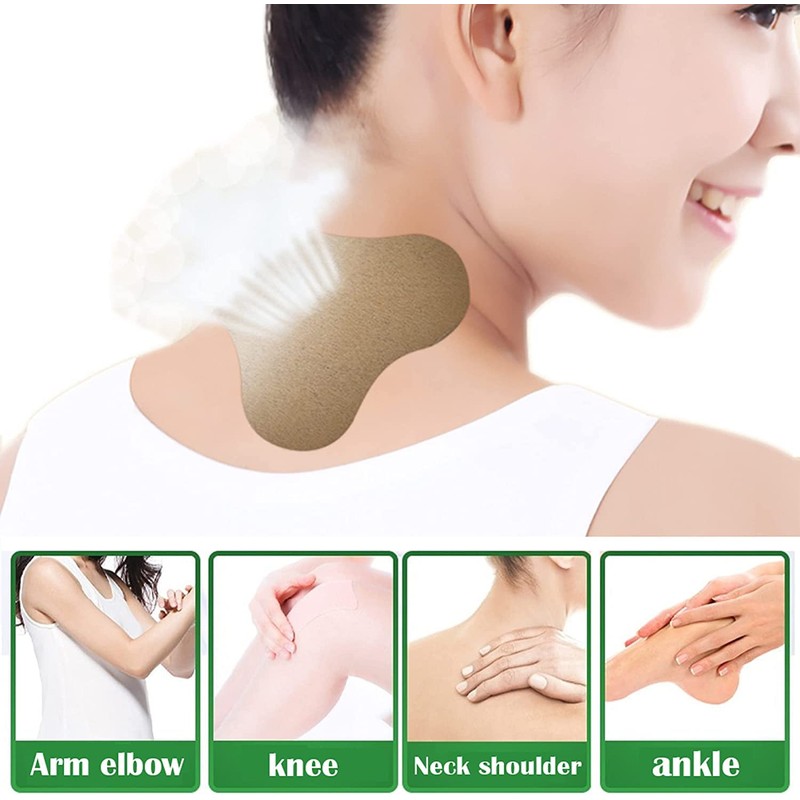 Moxibustion Patch Natural Wormwood Sticker Mugwort Plaster Neck Shoulder Moxa