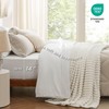 Bedsure Full Size Comforter Set - 7 Pieces Reversible Beige