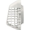 Deflecto Easy Clean Louvered Dryer Hood with Bird Guard, 4”