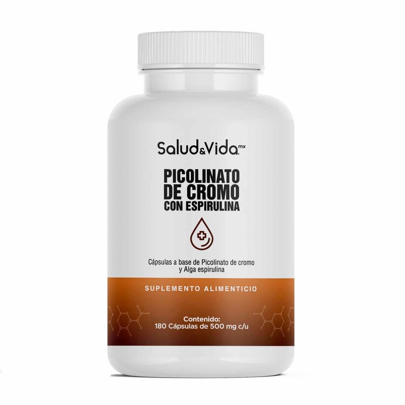 Picolinato De Cromo 1000mcg (125 Mcg Cromo Elemental) por cpsula