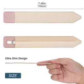 ProCase Sling Pencil Holder Sticker Stylus Sleeve, Compatible for iPen (1st and 2nd Gen) -Rosegold