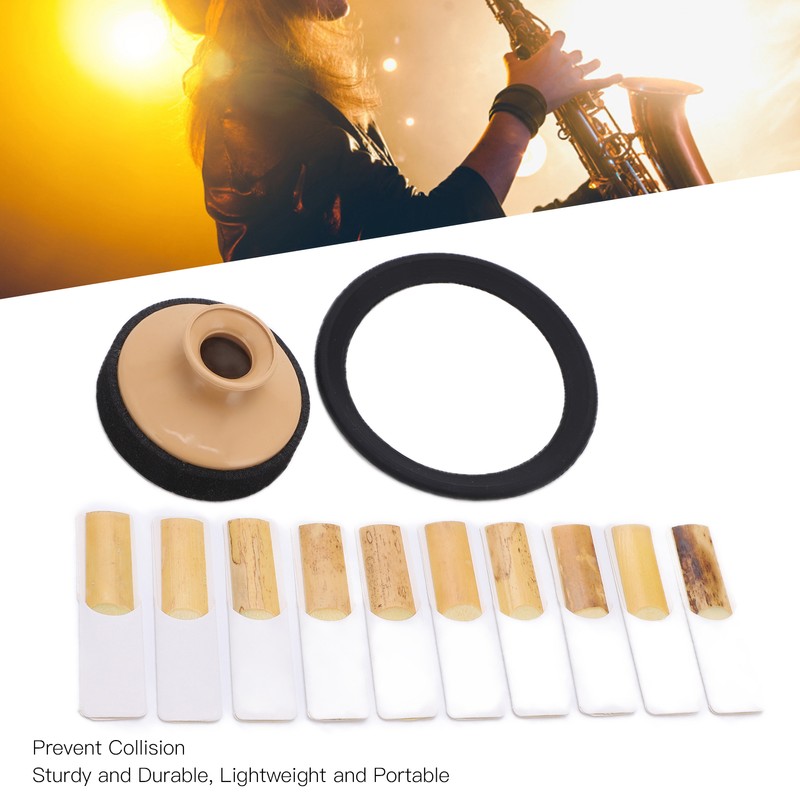 Saxophone Accessories Eliminate Noise Prevent Collision Sax Mute Ring Saxophone