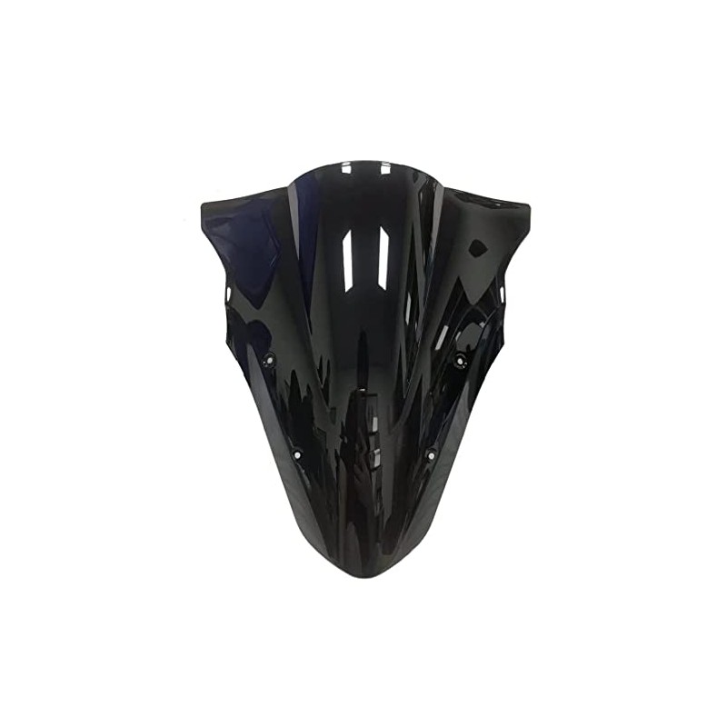 Remaiw moto Motorcycle Black ABS Windscreen Windshield Double Bubble for
