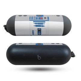 Speaker Skin Compatible with Beats Pill (2024) - Cyber Bot - Premium 3M Vinyl Protective Wrap Decal Cover - Easy to Apply | Crafted in The USA by MightySkins