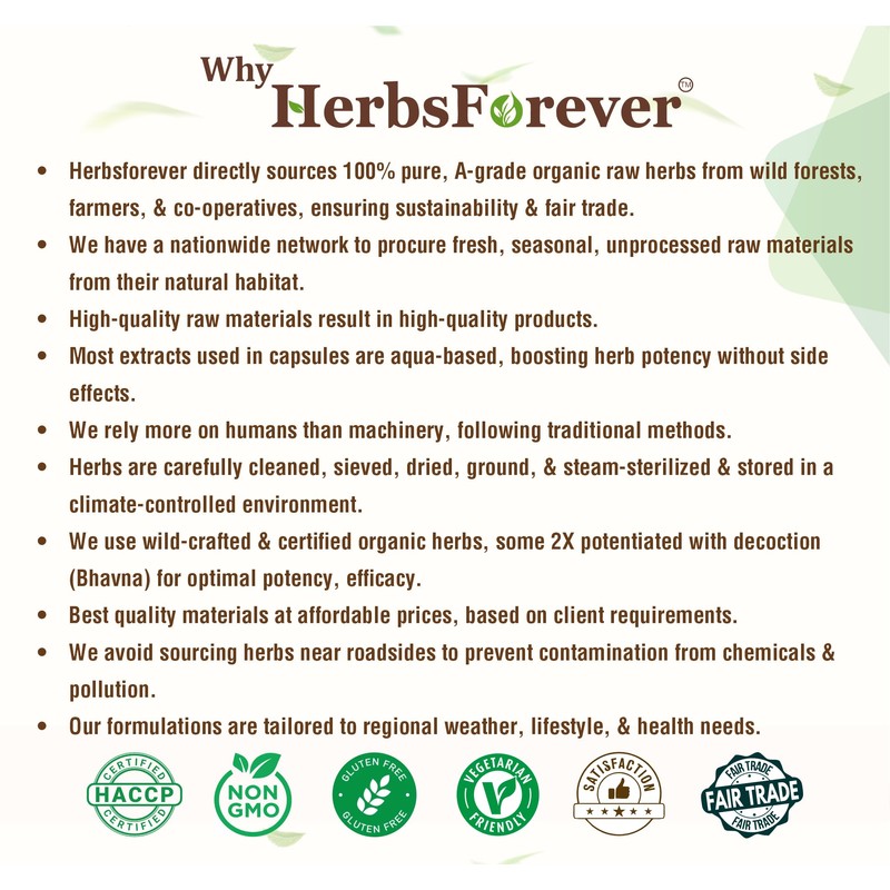 Herbsforever Iron Plus Capsules Supplement Promotes Iron Level 60 Capsules